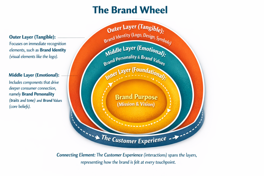 The brand wheel explained