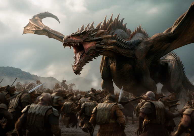 Slaying a dragon