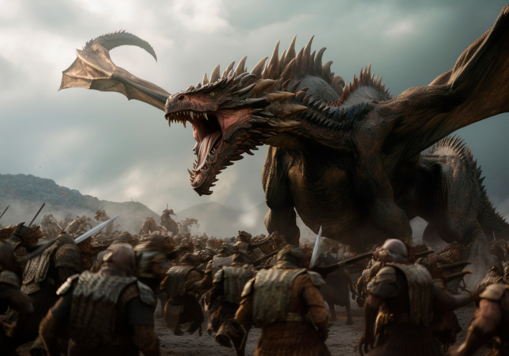 Slaying a dragon